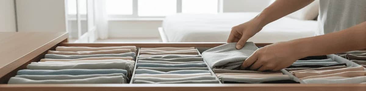 Jak rolować ubrania: oszczędność miejsca i mniej zagnieceń